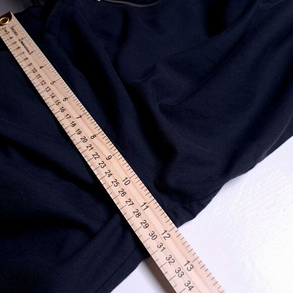 Lole Jala XL Womens Pants Black Lightweight Athleisure Linen Blend - Picture 13 of 15